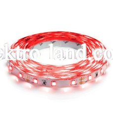 Светодиодная лента красный цвет B-LED 3528-60 R негерметичная, 1м
